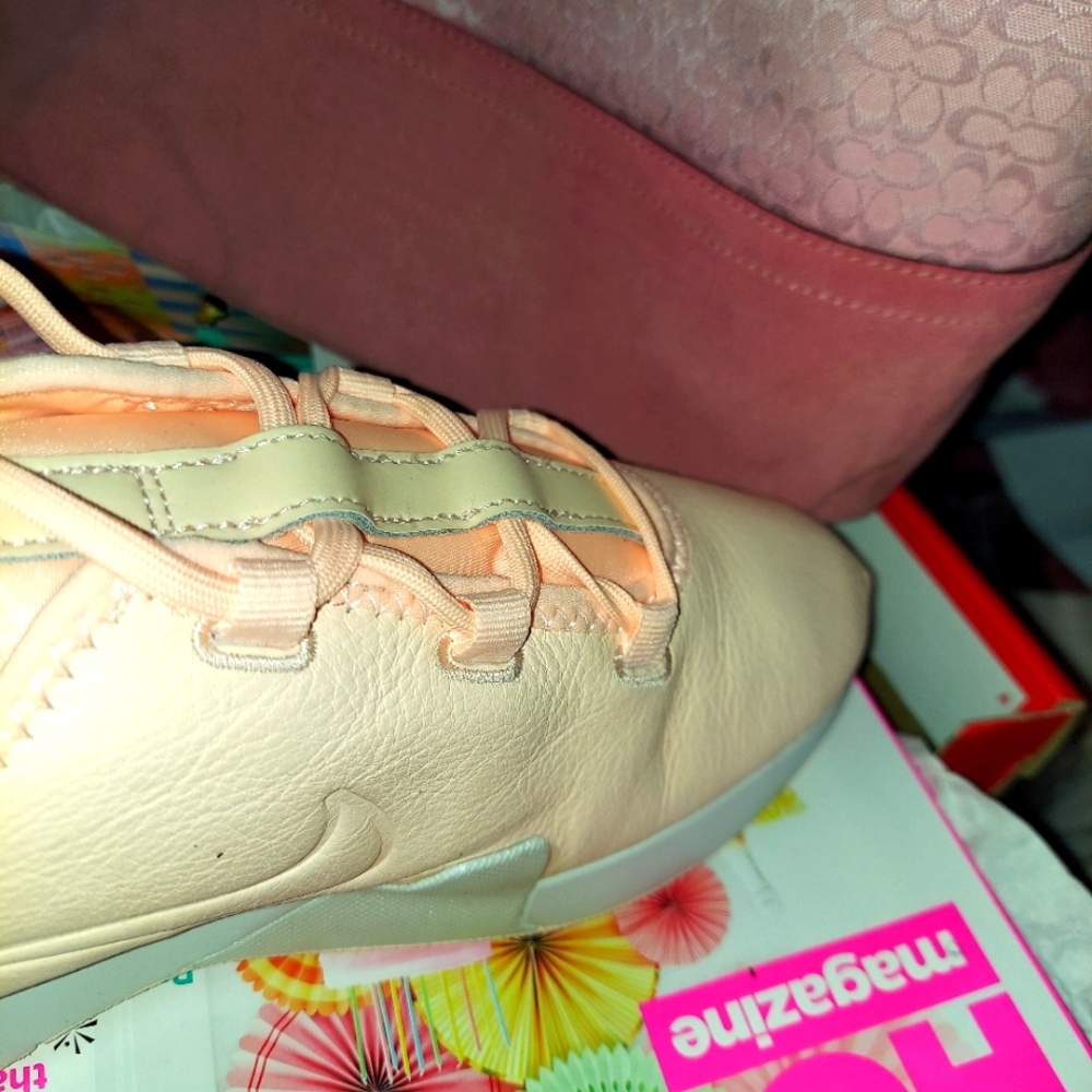 NIB Orange Nike Women's Ashin size 8.5 Brand New in Box - Picture 11 of 12
